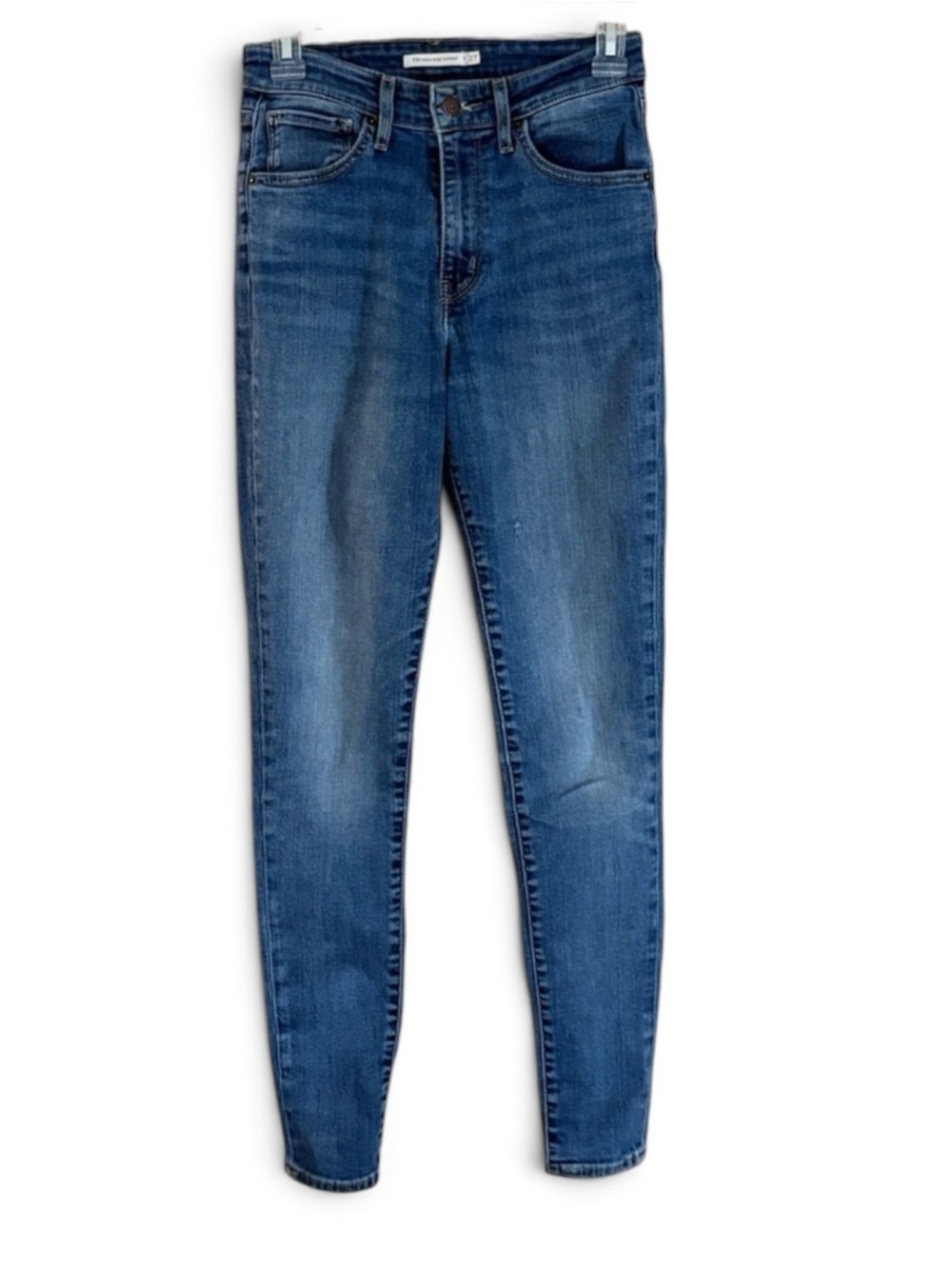 Levi's Women's 711 Blue High Rise Skinny Jeans